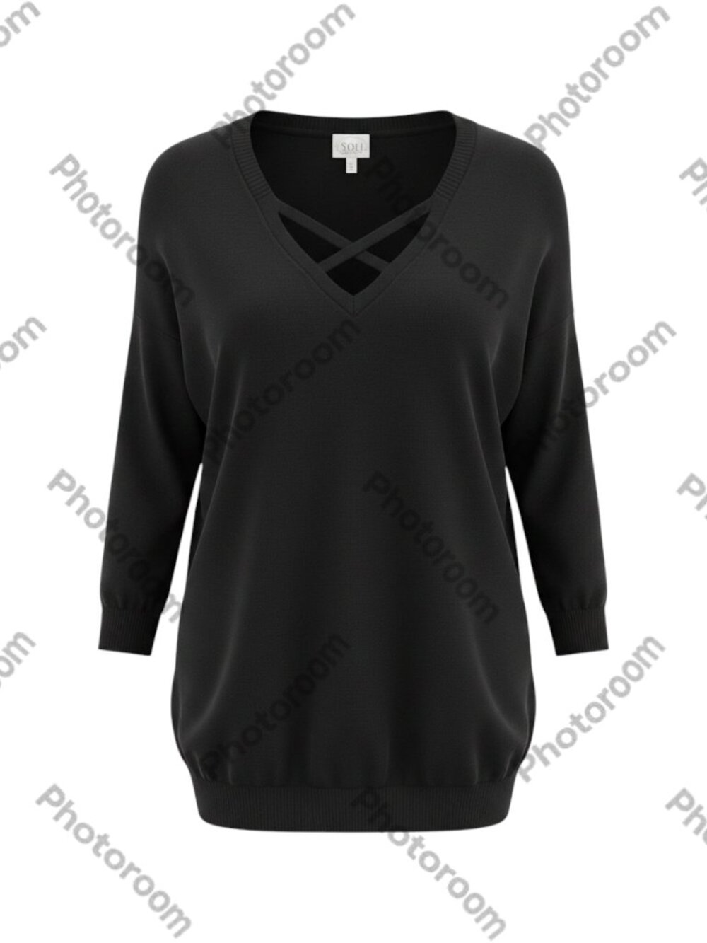 Slope Women's 3/4 Sleeve Sweater 3X